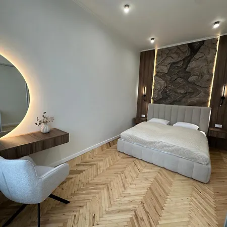 Apartment Stone & Wood